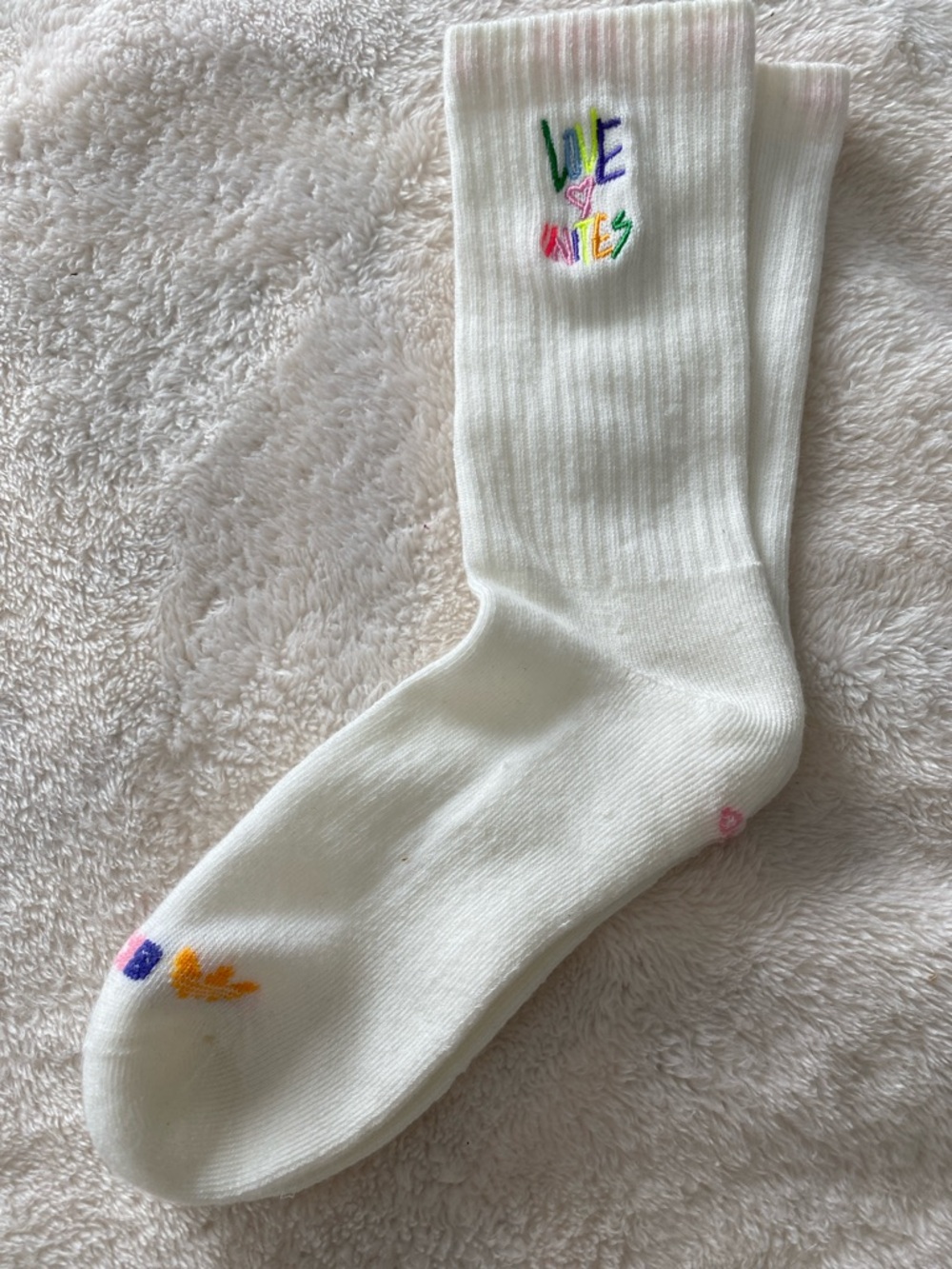 Adidas socks “love❤️unites”